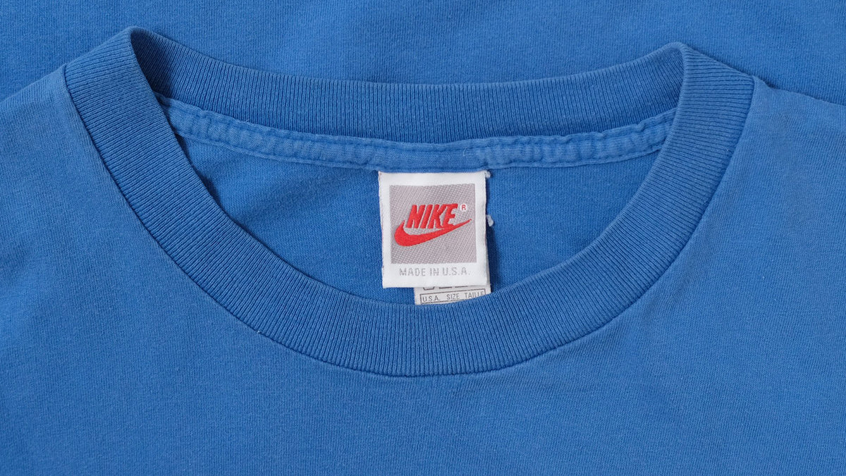 Nike Sportswear Vintage 80's Orginal White Tag Orange Swoosh Made