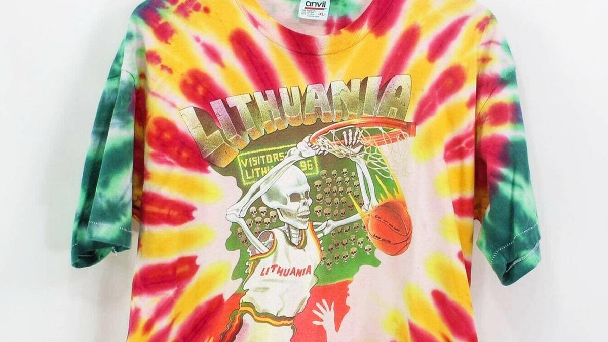 How the '92 Lithuania Basketball x Grateful Dead tee came to be – ThriftCon