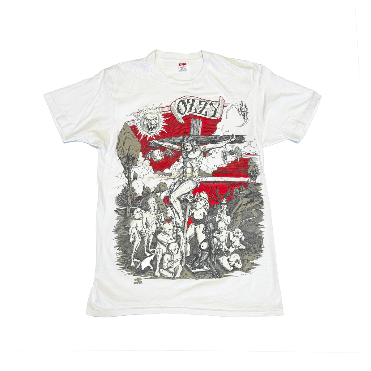 Ozzy Osbourne Cross Tee – ThriftCon