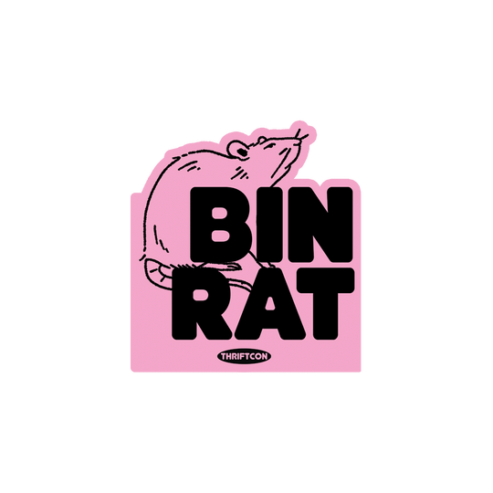 BIN RAT STICKER