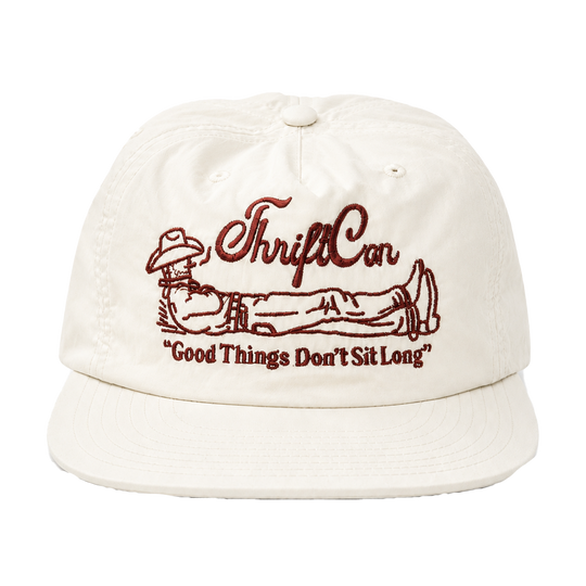 GOOD THINGS DON'T SIT LONG HAT