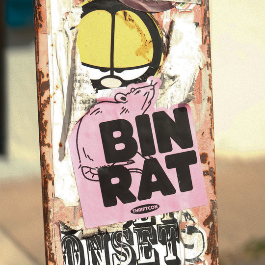 BIN RAT STICKER