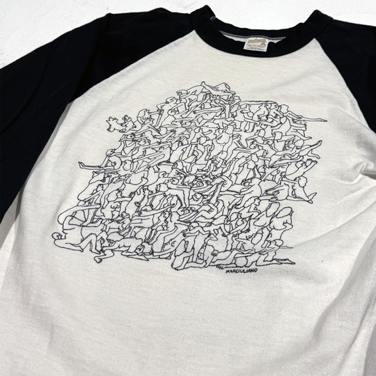 Marciuliano Orgy Baseball Tee