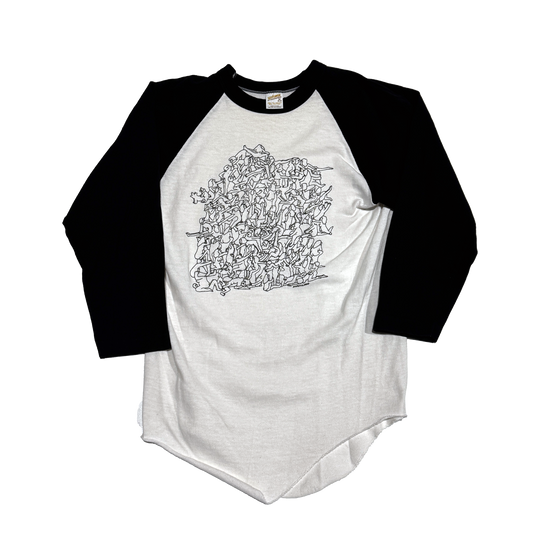 Marciuliano Orgy Baseball Tee