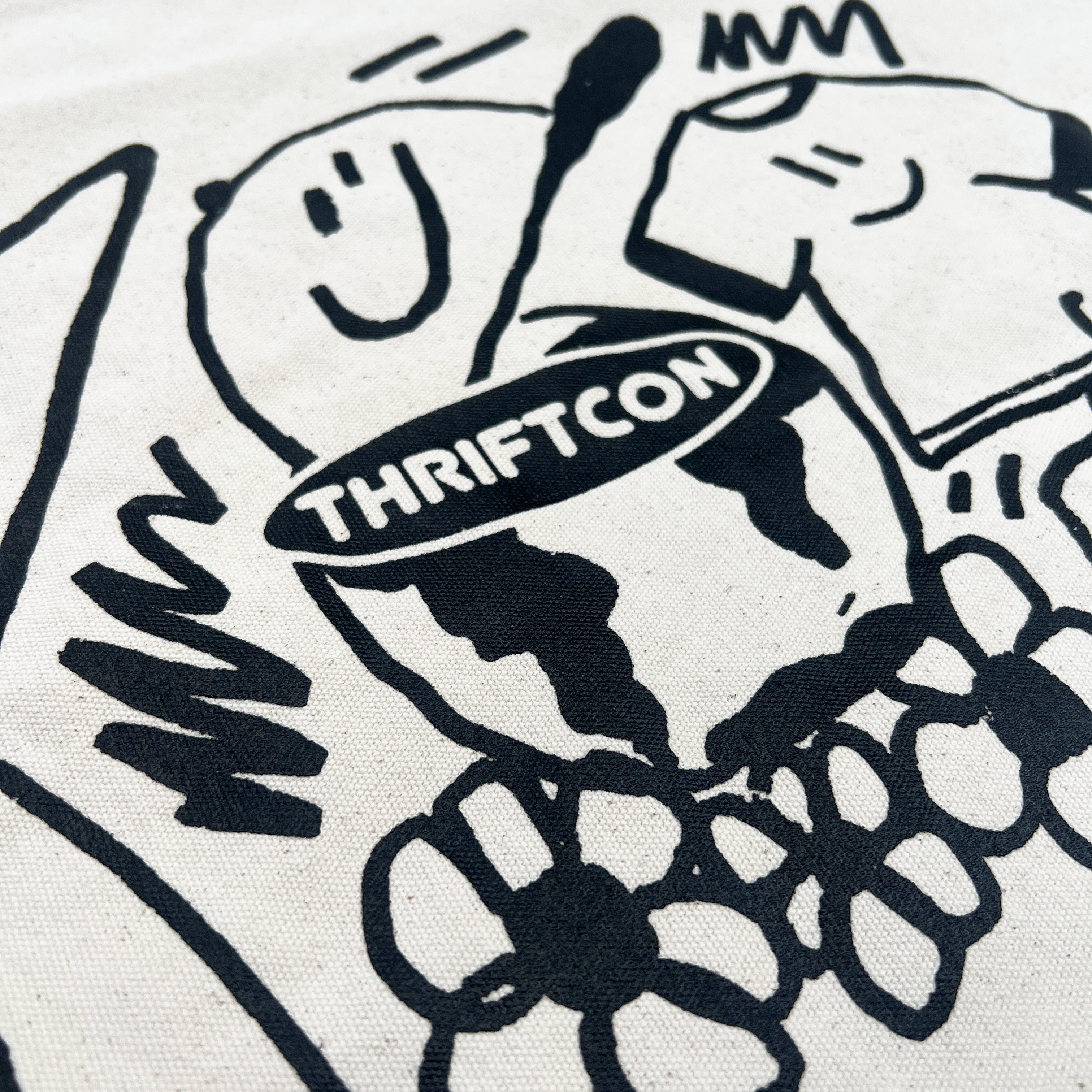 THRIFTCON OVERSIZED CANVAS TOTE